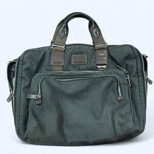 *SOLD* Tumi Alpha Bravo Yuma Slim Brief in Anthracite - Missing Strap